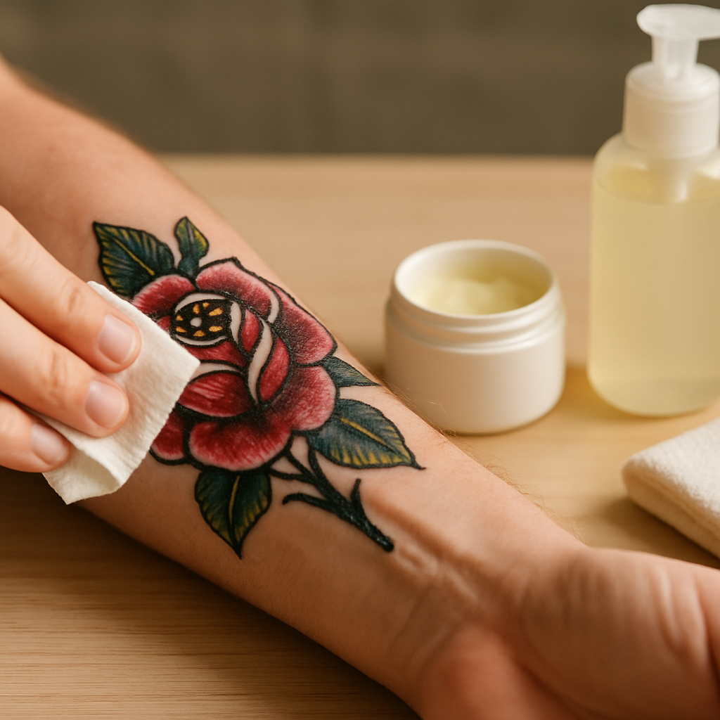 Heilungsphasen beim Tattoo: Narbenvermeidung mit Tattoo-Jack