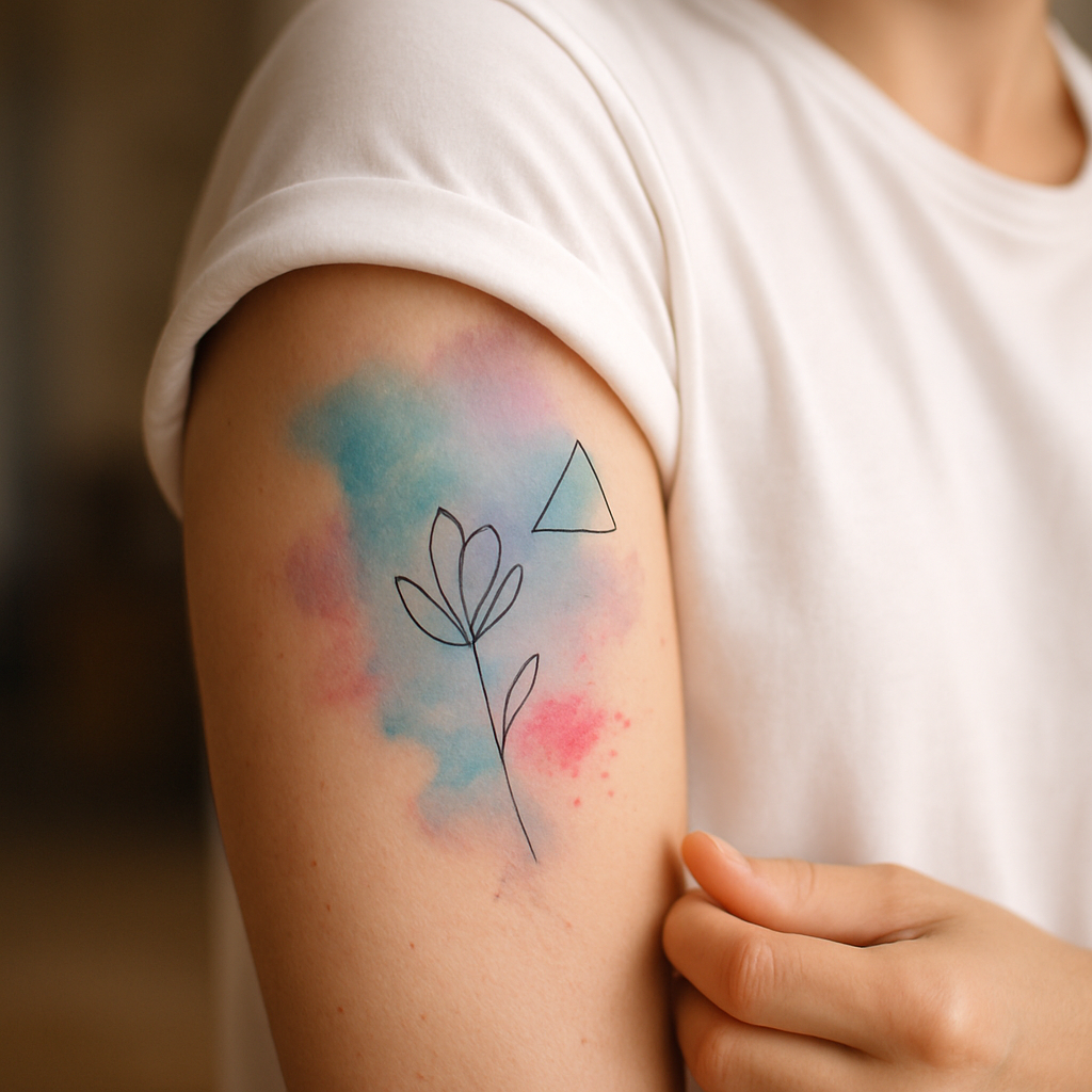 Aquarell-Farbverläufe: Stilrichtungen bei tattoo-jack.net